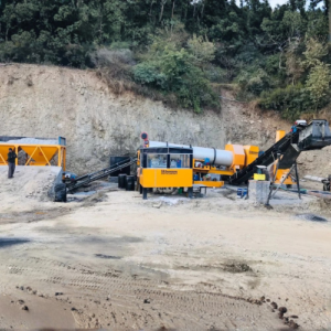 60 TPH Mobile Hot Mix Plant